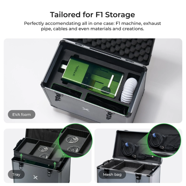 xTool F1 Hard Rolling Case P5010298 DAR02480 - 3