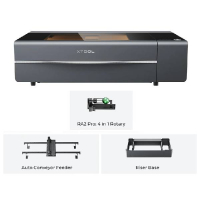 xTool P2S - 55W - Desktop CO2 Laser Cutter - Versatile Bundle - Black DKI00388