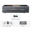 xTool P2S - 55W - Desktop CO2 Laser Cutter - Versatile Bundle - Black DKI00388 - 1